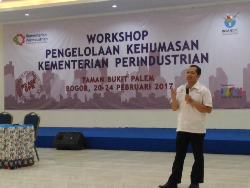 BDI Padang Mengikuti Workshop Pengelolaan Kehumasan Kementerian Perindustrian
